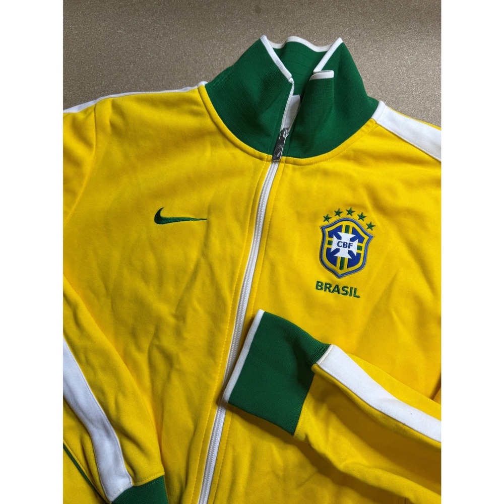 Nike Brazil Yellow Green Performance Jacket